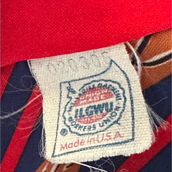 Stunning Alorna By Forstmann Vintage Red Long Wool Coat Overcoat Union Made USA - Picture 15 of 16